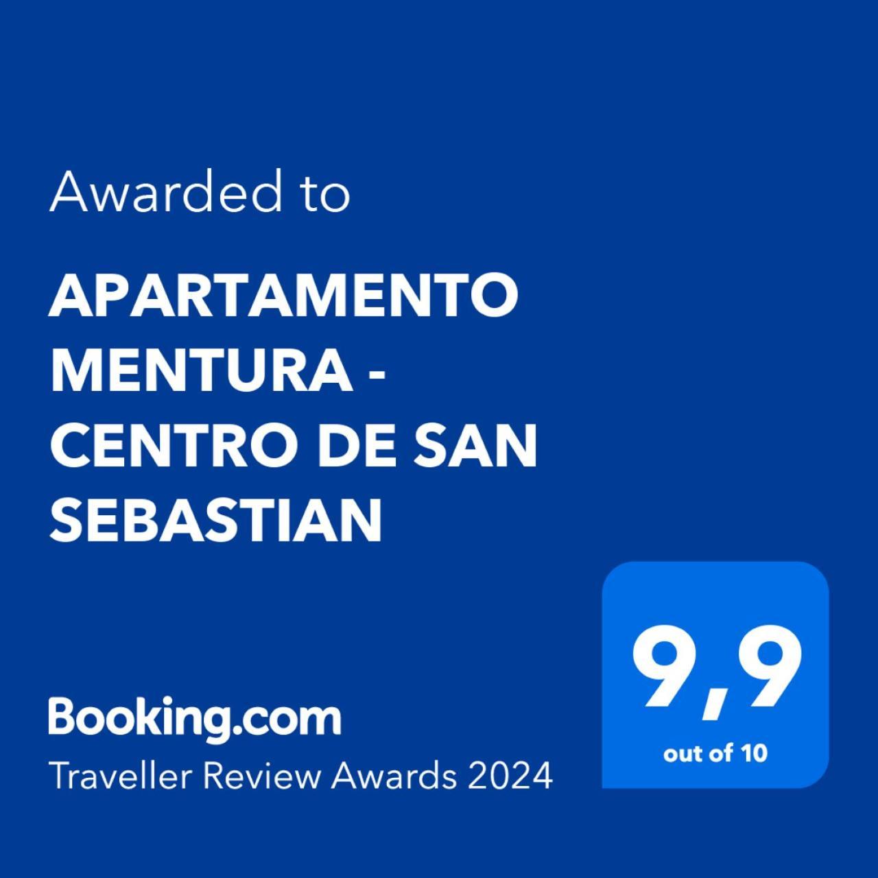 Apartamento Mentura Centro De San Sebastian Parking Free Bagian luar foto